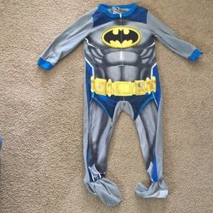 3/$10 Batman footie pajamas